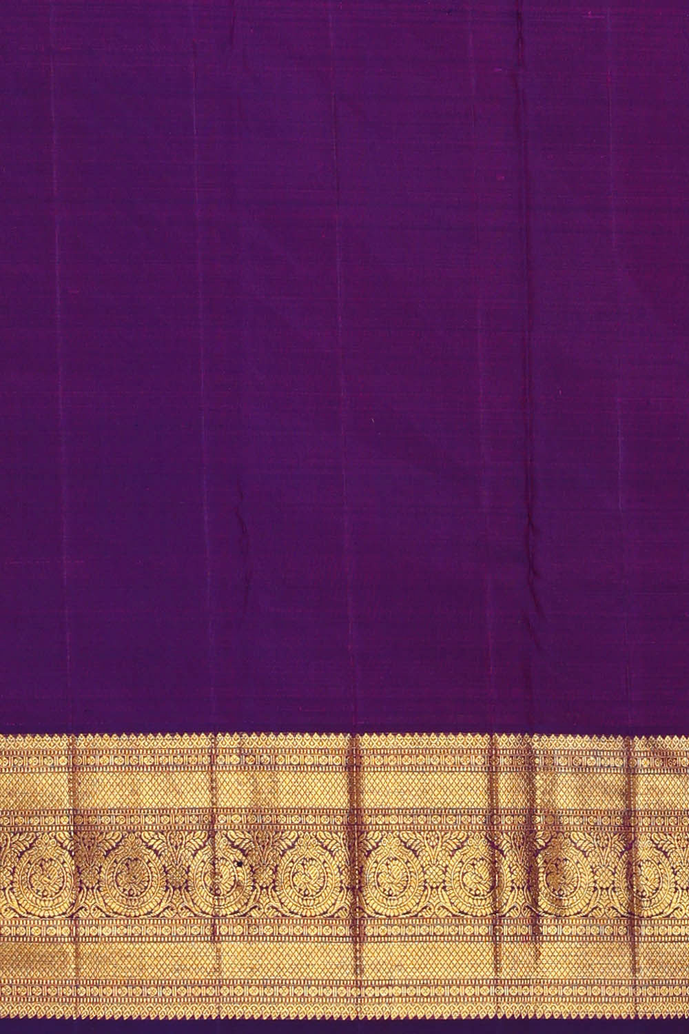 Image of Kanchipattu Orange Brocade Saree